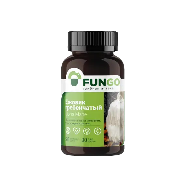 Ежовик гребенчатый 90 капсул